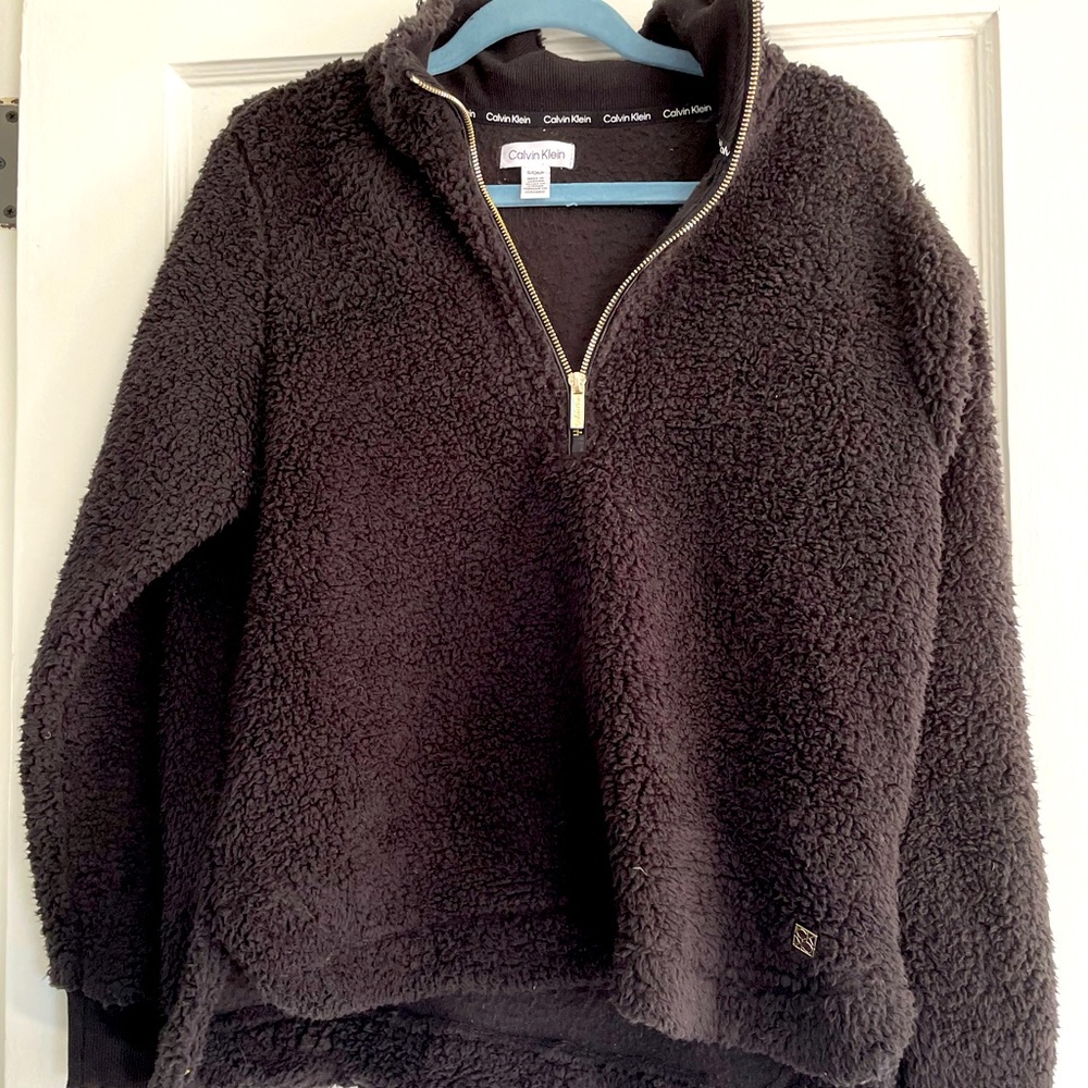 Calvin Klein Super Soft Black Sweater